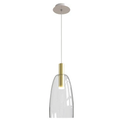 LAMPA WISZĄCA MODENA 1 ZŁOTY 140x14,5x14,5