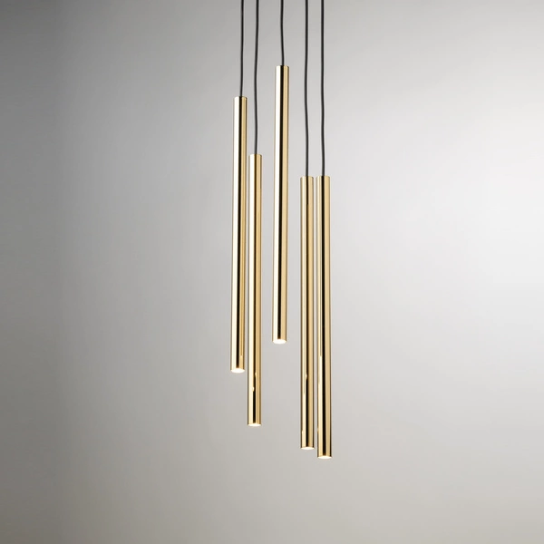 Lampa Sigma SOPEL LUX 5 KOŁO czarny/złoty 40739