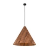Lampa sufitowa, wisząca SOLIS WOOD dług.210cm szer.61cm E27 | DĄB CIEMNY 10598
