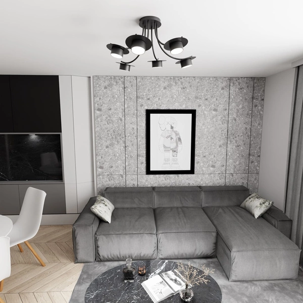 Lampa wisząca Emibig ENSO 6 BL 1445/6