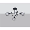 Żyrandol BELUCI 3S, czarny, 3x40W E14,  SL.1118