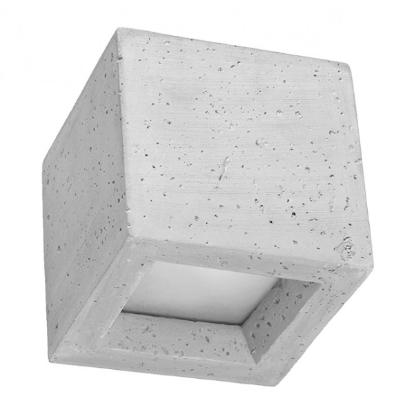 Kinkiet betonowy LEO SL.0991 szary 1xG9