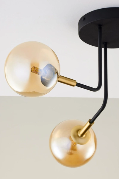 Nowoczesna Lampa sufitowa BURANO wys. 31cm 3xG9 14W IP20 | Złoty