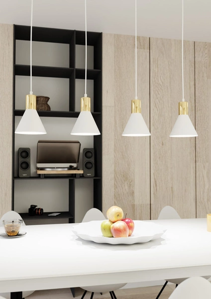 Lampa wisząca Emibig ROSA 4 WH 1389/4