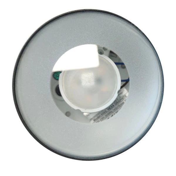 Zewnętrzny spot IP44 HEXA graphite tuba GU10 | grafitowy 9565