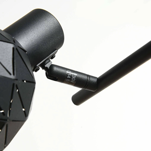 Nowoczesny spot sufitowy czarny REUS 3 pkt.