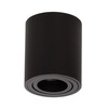 Oprawa sufitowa spot tuba natynkowa SIGEN R śr. 8cm czarny