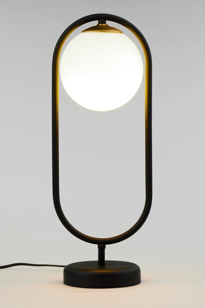 Nowoczesna Lampka biurkowa IGON wys. 49cm 1xE14 11W IP20 | Złoty