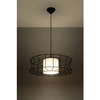 Industrialna lampa wisząca SALERNO SL.0300 Czarna 1xE27