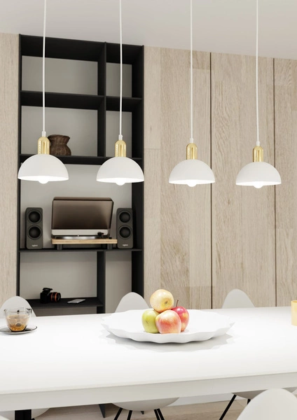 Lampa wisząca Emibig MOTO 4 WH 1387/4