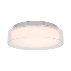 Nowoczesny plafon do łazienki PAN LED M IP44 17W barwa neutralna 4000K 8174