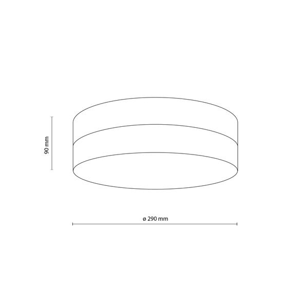 PORI WHITE PLAFON ŁAZIENKOWY 2 PŁ IP 44 864