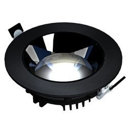 Lampa LED podtynkowa oczko śr, 22cm 30W 3000K 30° WLD MIRROR XL | czarny