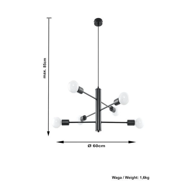 Lampa wisząca DUOMO 6 SL.0305
