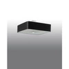 Plafon LOKKO, SL.0826, czarny, 55 cm, 5x60W E27
