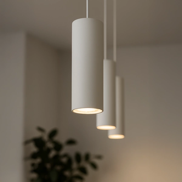 Oprawa Pipe Track Zwis Biały 1xGU10