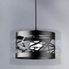 Lampa wisząca MODUŁ FREZ czarna 39cm
