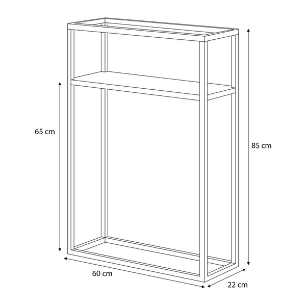 Podłużny kwietnik KS-05 P - KAJA HOME