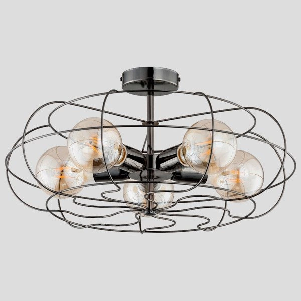 Lampa klatka LOTOS GRAFIT V 52cm