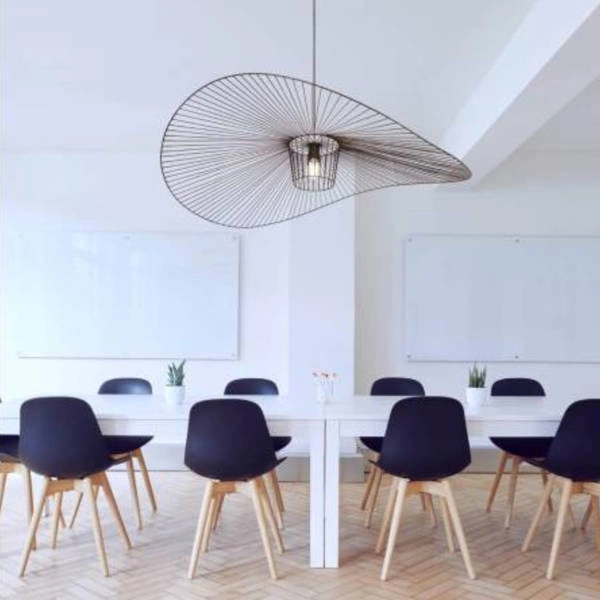 Stylowa lampa wisząca Kapelusz KP-21 szer. 115 cm | czarny