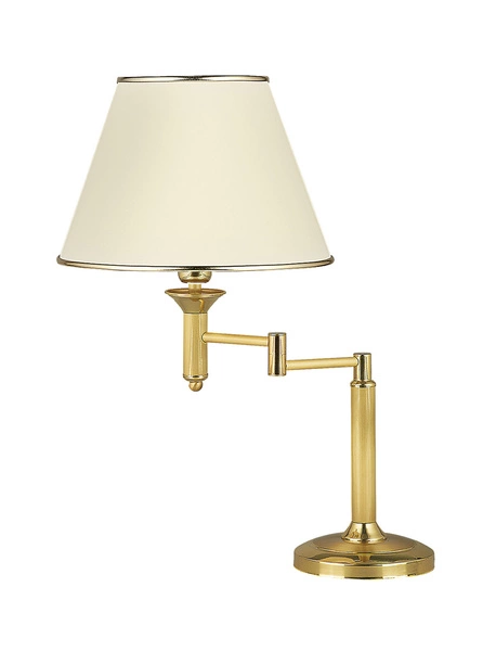 Klasyczna Lampka biurkowa CLASSIC wys. 56cm 1xE27 15W IP20 | Mosiądz satynowany