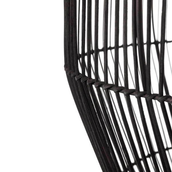 Lampa wisząca HAITI M śr. 50cm E27 | czarny 11167