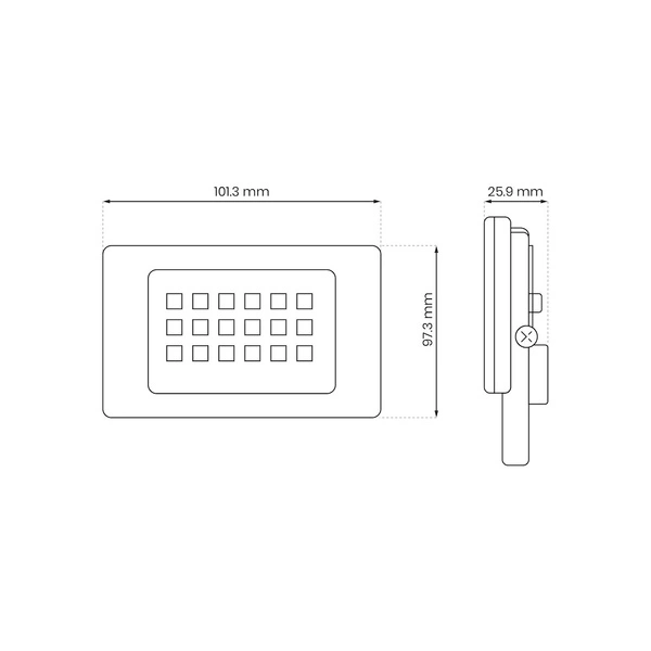 Naświetlacz LED 10W 4000K