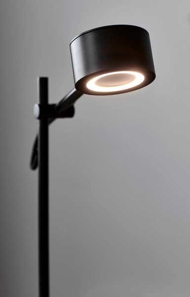 Lampa stołowa CLYDE LED 2700K Biała ciepła Metal | Czarny