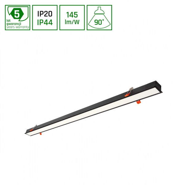 ALLDAY INSPIRE IN 840 17W 230V 560mm 115st CZARNY IP44/20
