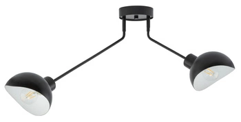Lampa Sigma ROY 2 plafon czarny biały 32429