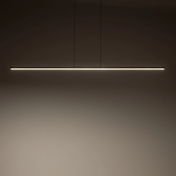 Liniowa lampa wisząca BAR LED S 10363 3000K 21 W szer. 120 cm | czarna 10363