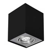 CHLOE GU10 IP20 KWADRATOWA CZARNA OCZKO REGULOWANE