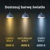 Lampa wisząca RING M 66cm 35W LED barwa zmienna CCT | czarny