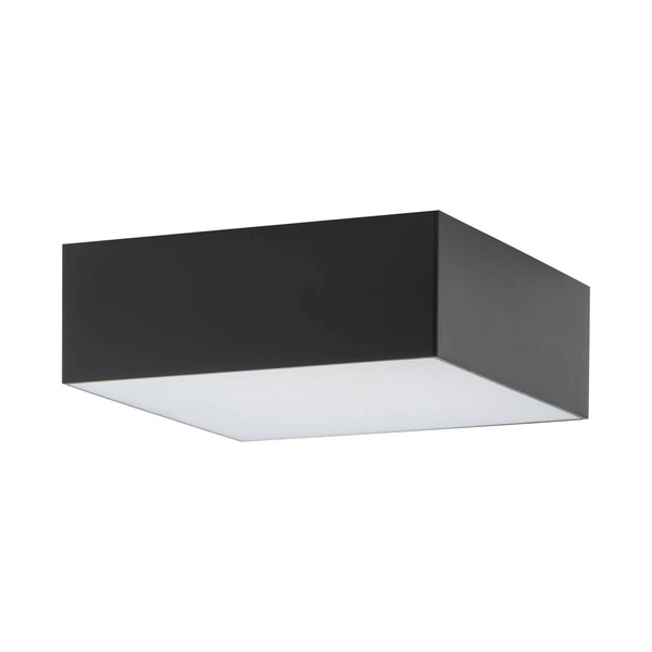 Plafon LID SQUARE LED 11cm 15W barwa ciepła 3000K | czarny 10424