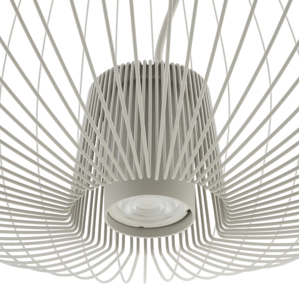 Lampa wisząca PUMPKIN L szer. 70cm GU10 | jasnoszary 11251