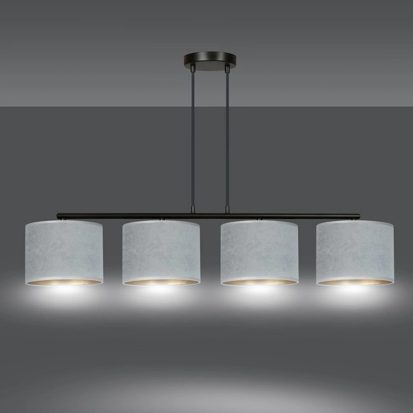 Lampa wisząca Emibig HILDE 4 BL GRAY 1050/4