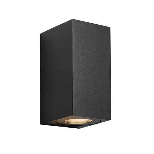 Kinkiet CANTO GU10 28W Aluminium | Seaside czarny