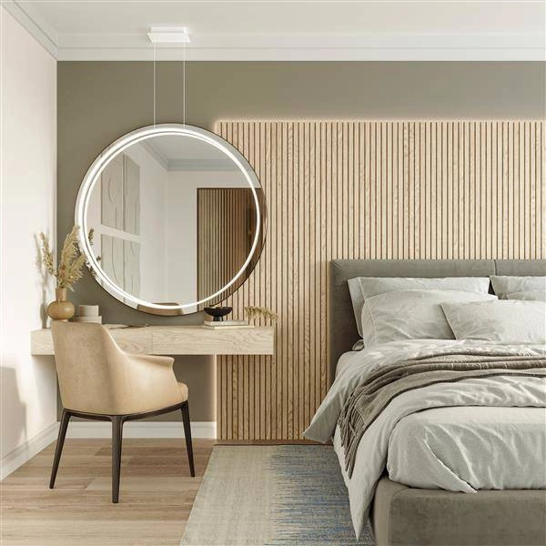 Nowoczesna lampa wisząca RIO 110 LED biała 70W barwa neutralna 4000K TH.123