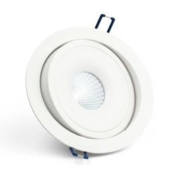 Oprawa wpuszczana STILLO RO 15W neutralna 4000K biały śr. 15,2cm