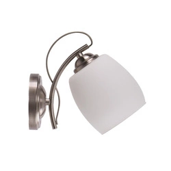 Kinkiet AMBA 21-77028 chrom/biały 1x40W E27