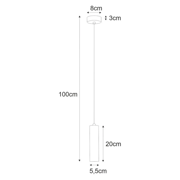 Lampa wisząca K-4435 z serii DOPIK