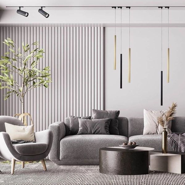 Reflektor do szynoprzewodów trójfazowych MAGNUM, czarny, 20W LED