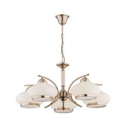 Żyrandol ALFA ETNA ZŁOTA 5xE27 59cm | 28295