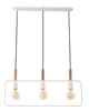 Lampa wisząca FRAME 33-73532 biała 3x60W E27