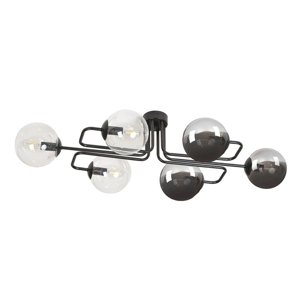 Lampa sufitowa Emibig BRENDI 6A BL MIX 3 834/6A3