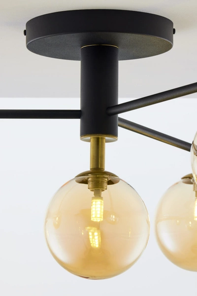 Nowoczesna Lampa sufitowa FIGARO wys. 34cm 4xG9 14W IP20 | Złoty