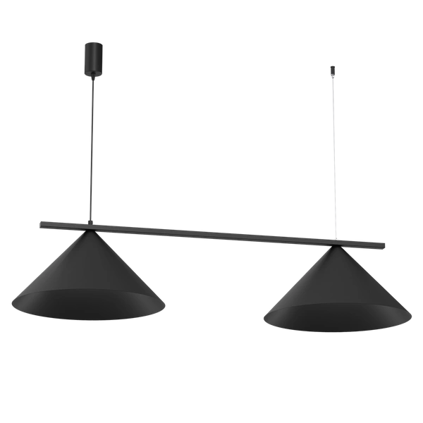 Lampa wisząca CAPITAL CZARNY 2XGX53