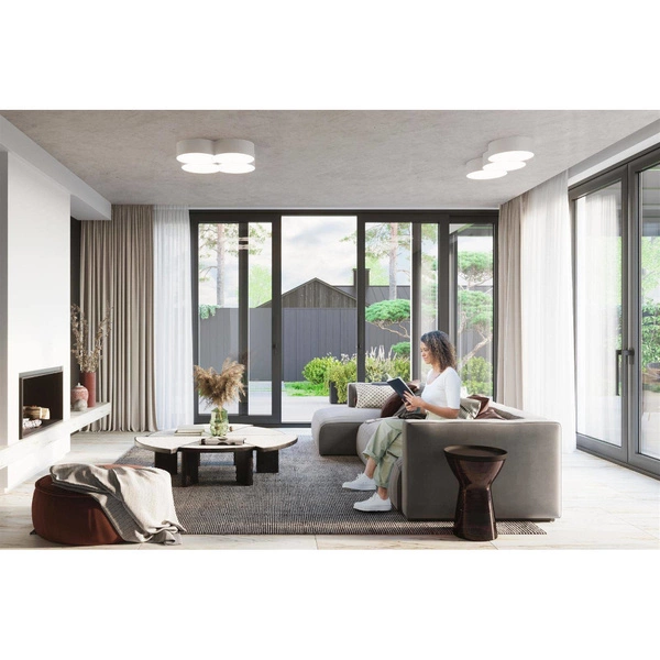 Plafon CIRCLE 3A, SL.1051, biały, 6x60W E27