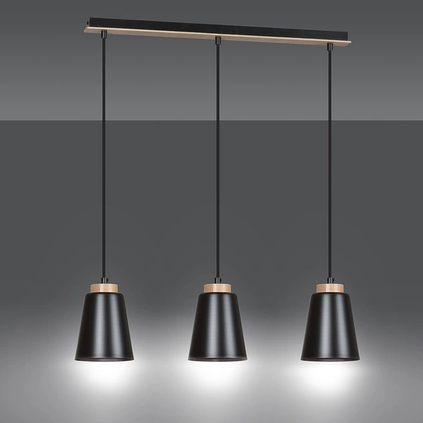 Lampa wisząca Emibig BOLERO 3 Czarny 442/3