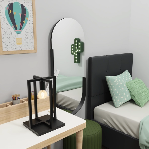 Lampa stołowa ARNOLD, MLP8565, czarna, 1x60W E27